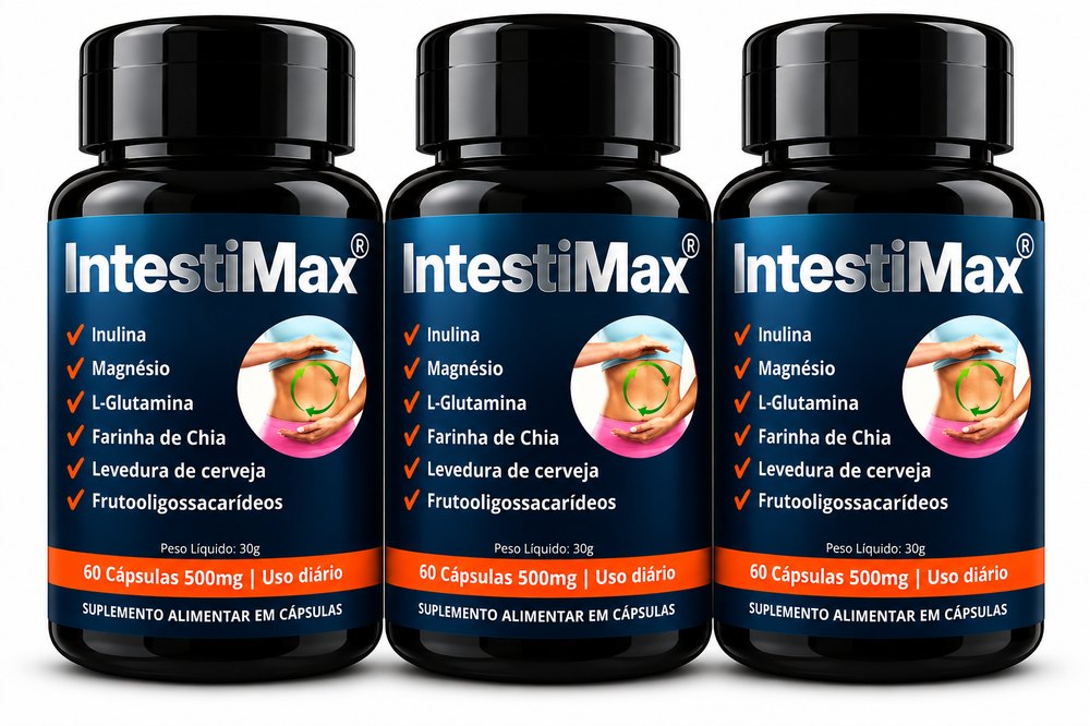 Kit com 3 frasco(s) do IntestiMax